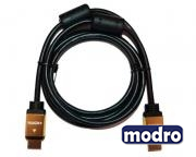 Kabl HDMI na HDMI 2.0 4K M/M 1.3m zlatni