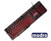 WB-538 Gaming USB US crna osvetljena tastatura